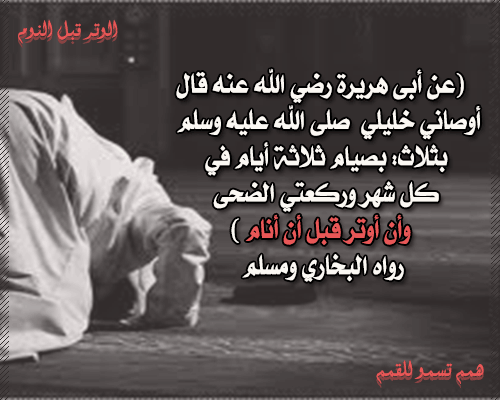 الوتر وقيام الليل مقتطفات من هدي خير البشر عالم حواء