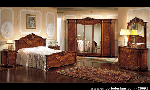 غرف نوم بفخامة ملكية عالم حواء