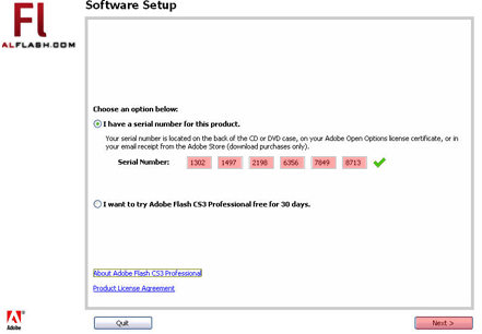 fl adobe flash cs3 professional